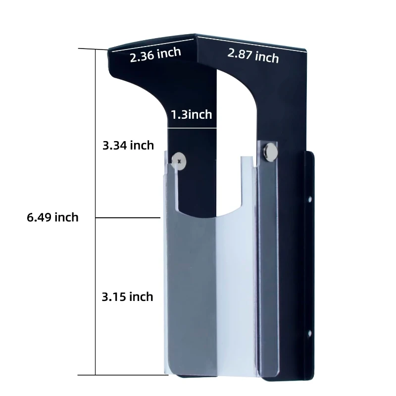 Home Metal Doorbell Waterproof Cover, Clear Flip Cover for Ring Model Doorbell Waterproof Protective Cover Visual Doorbell