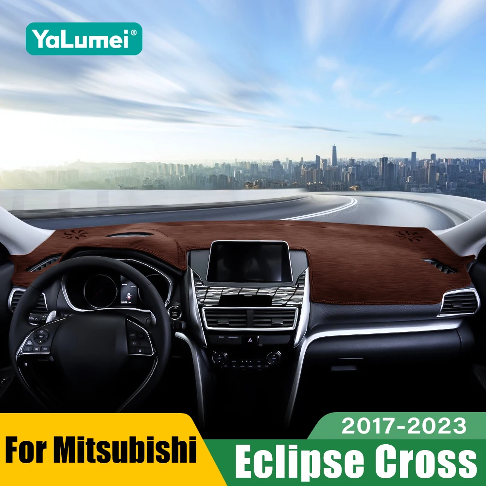 

For Mitsubishi Eclipse Cross 2017 2018 2019 2020 2021 2022 2023 Car Dashboard Sun Shade Cover Mat Non-slip Pad Accessories