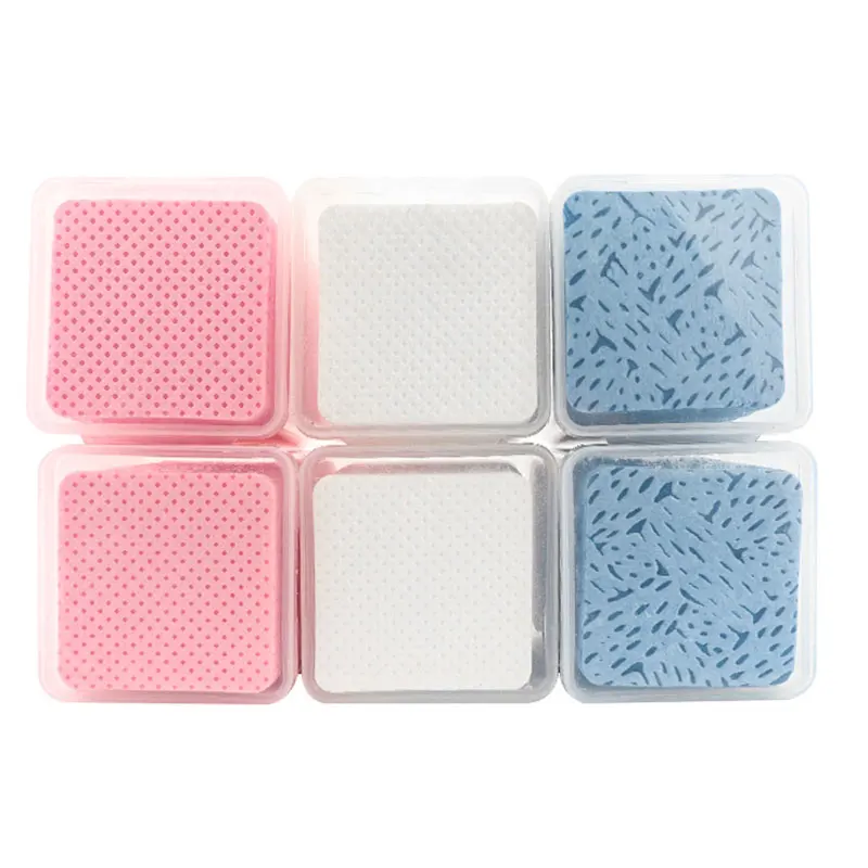 200PCS Tücher Papier Baumwolle Wimpern Kleber Entferner Wischen Mund Der Kleber Flasche Verhindern Verstopfen Kleber Reiniger Pads Lash verlängerung – Detail 11