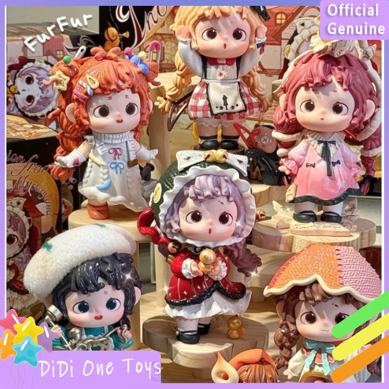 

Подлинная приглашение Heyone Furfur V6 из серии Mysteryland, слепая коробка, милая коллекция фигурок, украшение для рабочего стола, модный подарок