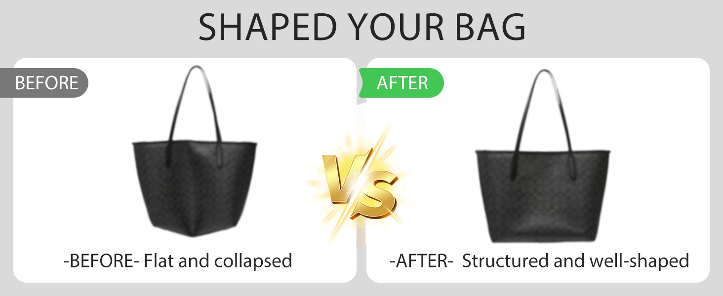 tote bag organizer insert