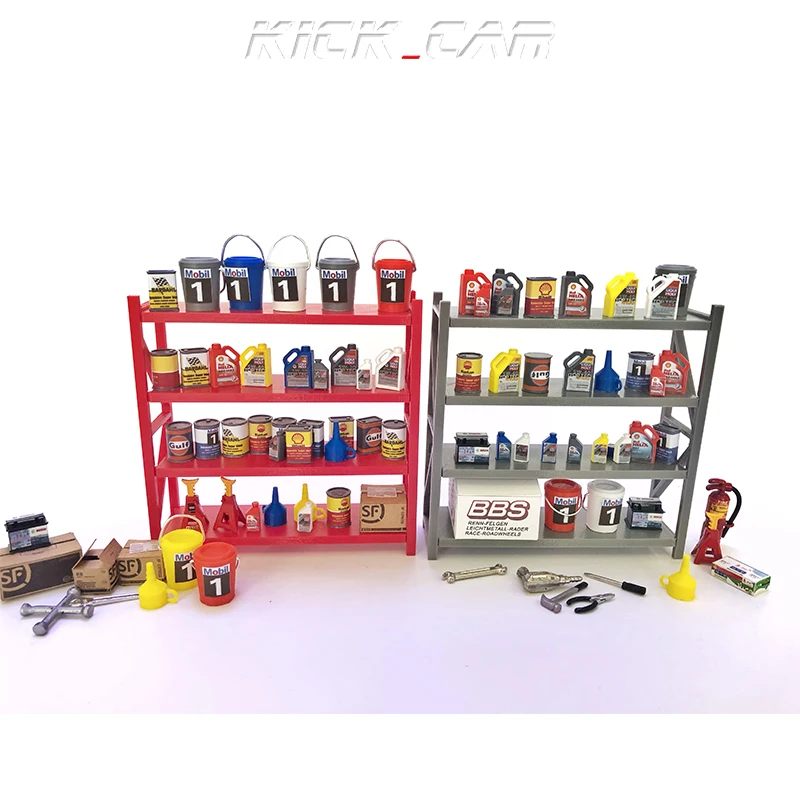 

Rapid Model 1/18 Model Car Diorama Garage Simulation Scene Decoration 3D Printing Simulation Scene Toy