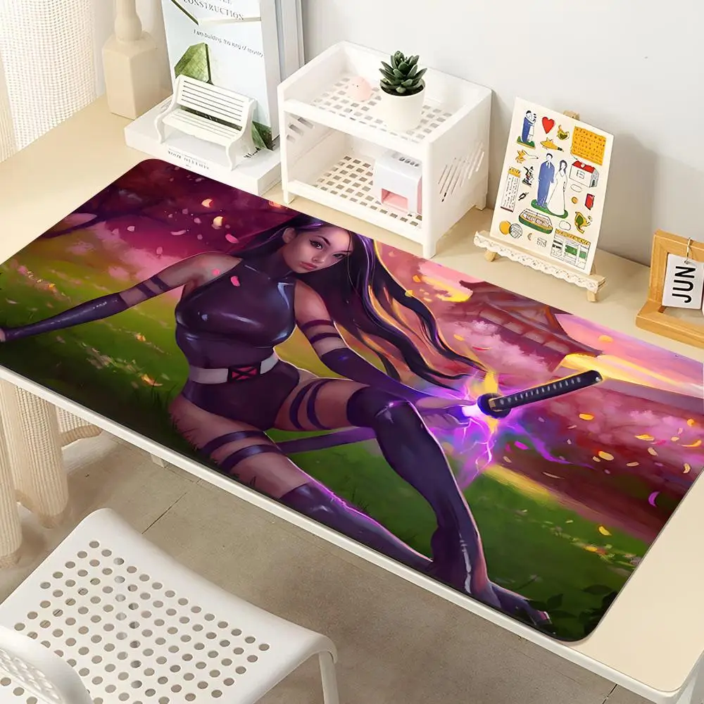 

P-Psylocke 60x30cm Mouse Pad Mouse Gamer Gaming Pad Office Accessories for Desk Mat Mousepad Mats Keyboard Mause Carpet Computer