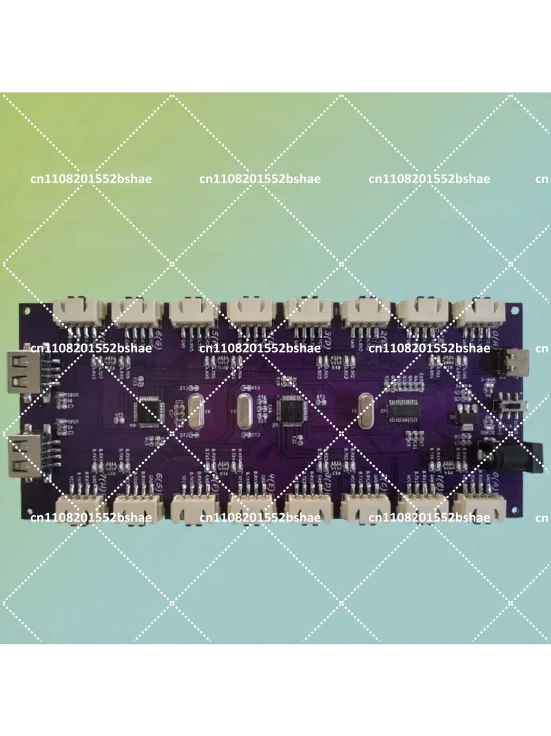 USB To 16-Way Serial Port TTL Module RS232 422 485 Multi-Channel Converter