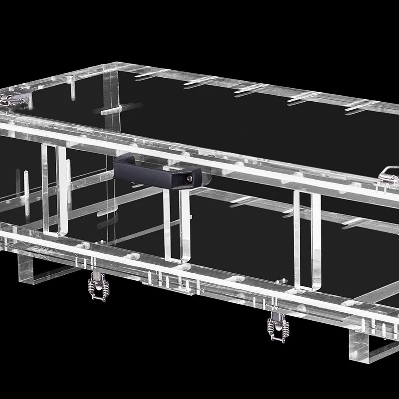 Isolation Glove Box Research Experimental Equipment High Transparency Acrylic Vacuum Box Chemical Storage Laboratory Sealing
