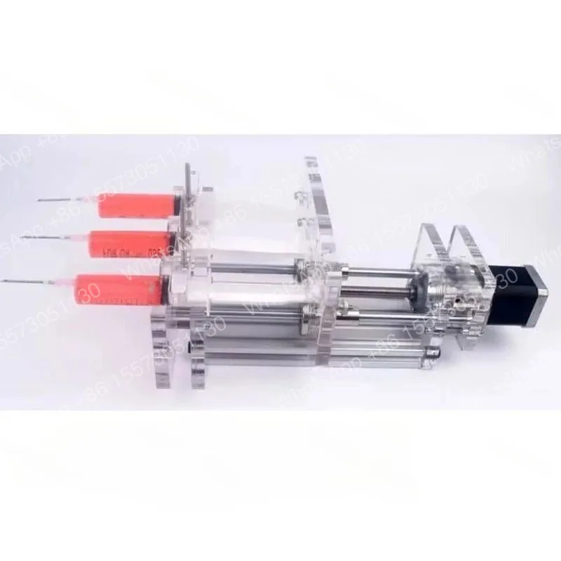 MR Desktop Syringe Pump Syringe Thruster Laboratory Micro Pump Dispenser 1ml~150ml 110V-220V