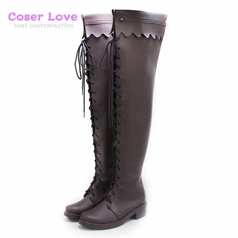 كاندي 2025FF14 فاينل فانتسي XIV عالم تولد من جديد Y'shtola Rhul أحذية تنكرية مخصصة أحذية كرنفال الهالوين وعيد الميلاد S