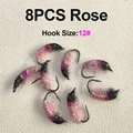 Taglia 12, 8 pezzi rosa