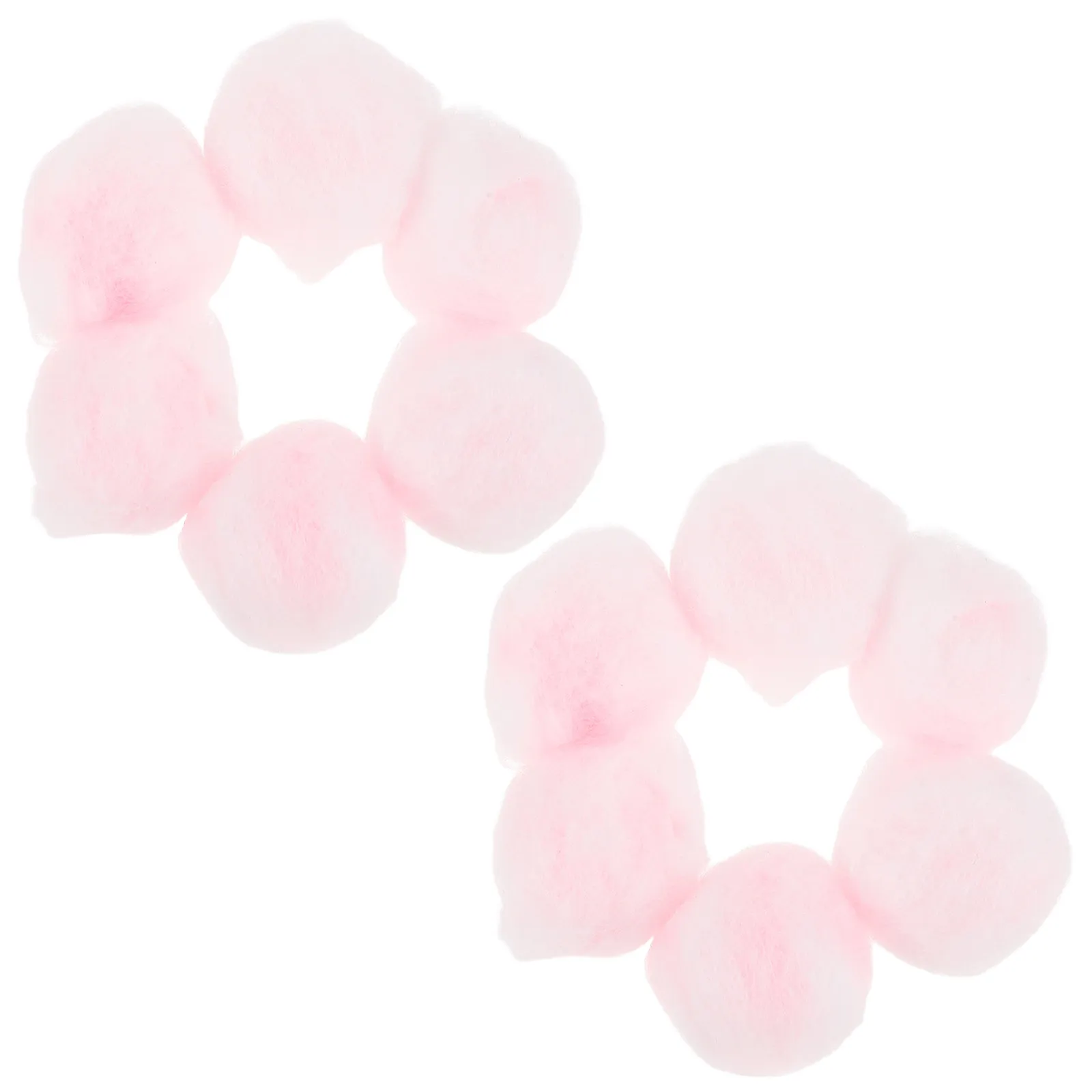 12Pcs Noise Blocking Earplugs Soft Moldable Wax Cotton Pink Reusable Earplugs for Sleep Travel Swimming Bath Shower