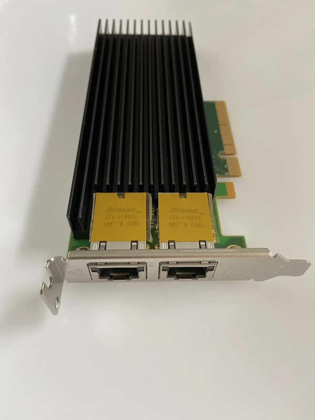 Used X540-T2 Silicom PE210G2I40E-T-HU 10G Gigabit Dual Port Network Card