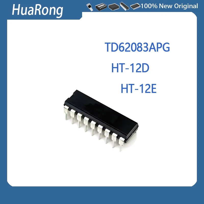 20Pcs/Lot TD62083APG   TD62083AP    HT12D   HT-12D HT12E  HT-12E  DIP-18