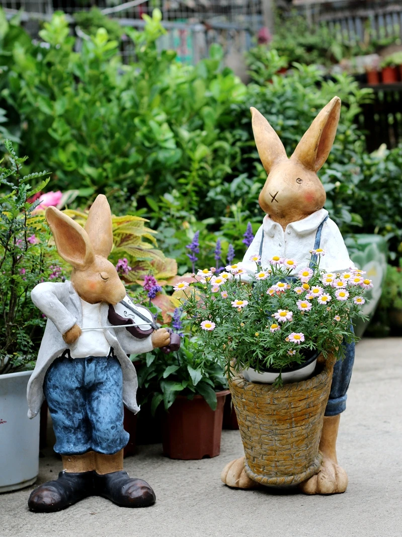

Outdoor Garden Garden Ornament Rabbit