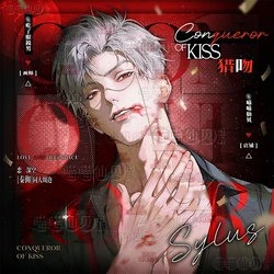 Anime Love and Deepspace Sylus Cosplay Cartoon Double Flash Badge Laser Ticket Real-time Imaging Card Color on Collection Xmas