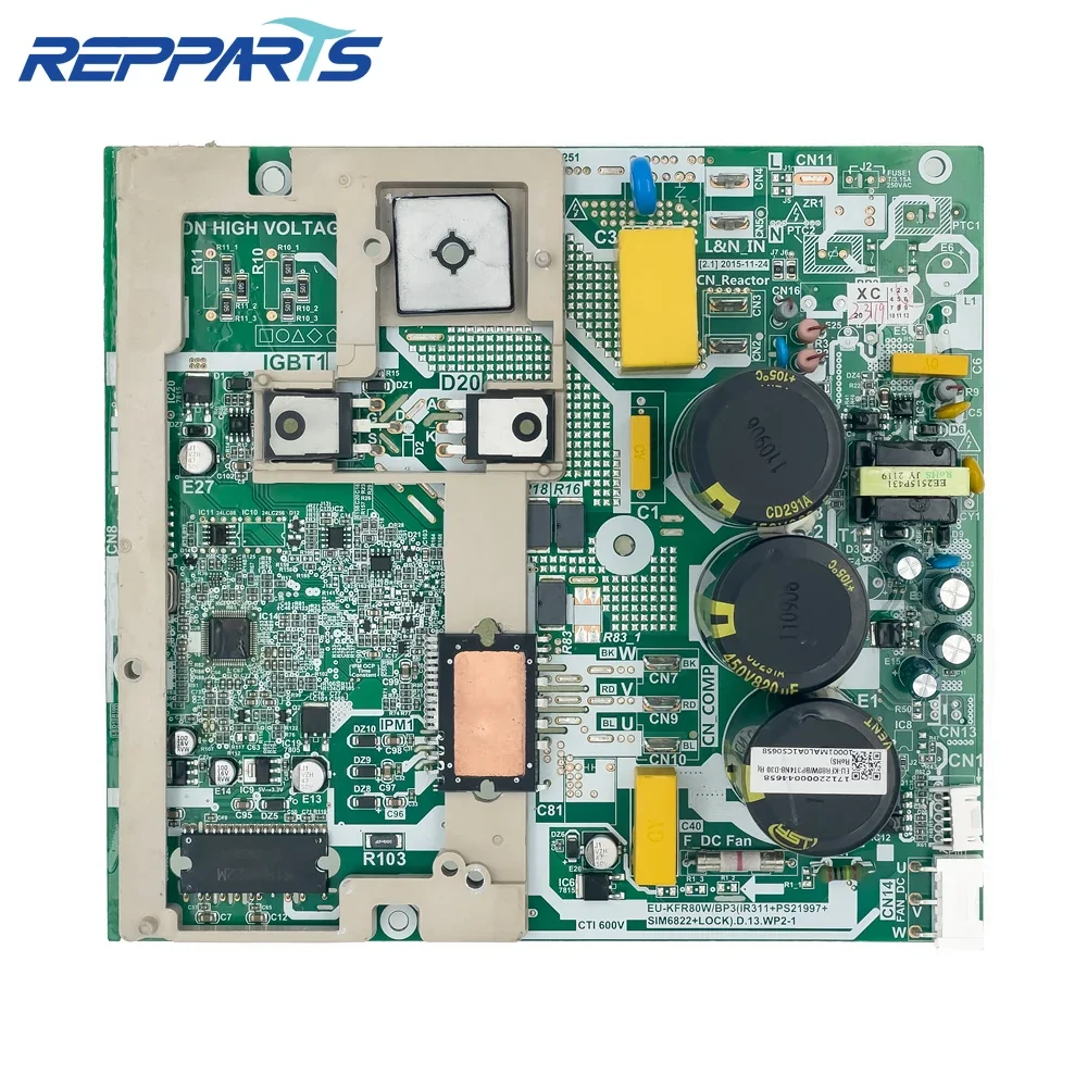 New EU-KFR80W/BP3(IR311+PS21997+SIM6822+LOCK).D.13.WP2-1 Circuit PCB 17122000018251 Control Board For Midea Air Conditioner