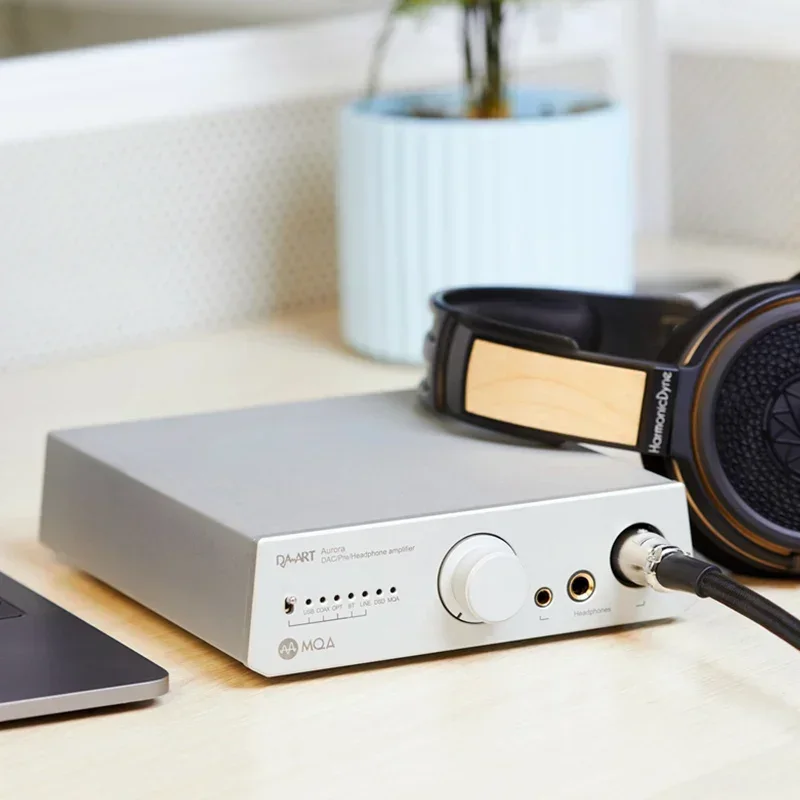 DAART Yulong Aurora MQA فك ESS9068AS * 2 DAC المضخم مضخم ضوت سماعات الأذن DSD512 32Bit/768 كيلو هرتز للمنزل الصوت هدية
