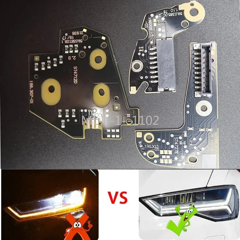 

For Audi A6L C7PA LED 2016-2018 car headlights DRL chip LED circuit board light source board white light High Profile