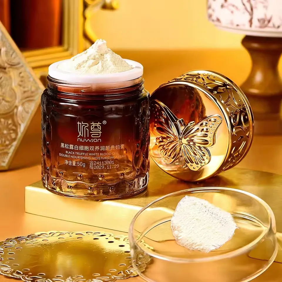Black Truffle White Blood Cell Lady Cream Brightening Nourishing Face Cream Beauty Improve Skin Dark Dull Facial Korea Skincare