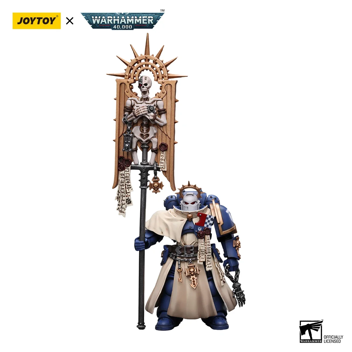 

JOYTOY Warhammer 40k 1/18 Action Figures Anime 12.5cm Ultramarines Bladeguard Ancient Collection Model Toys