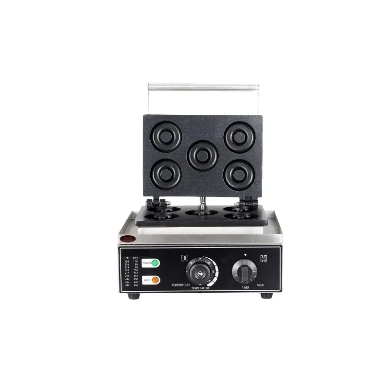 Commercial five-grid waffle machine, stall electric heating constant temperature electric cake machine