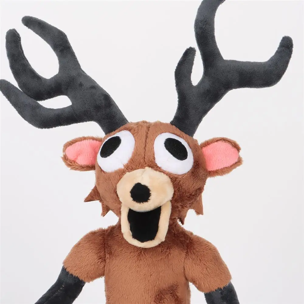

New 38cm 99 Nights Cartoon In The Forest Deer Plush Toys Cotton Stuffed Doll Anime Animal for Kids Birthday Gift Halloween Gifts