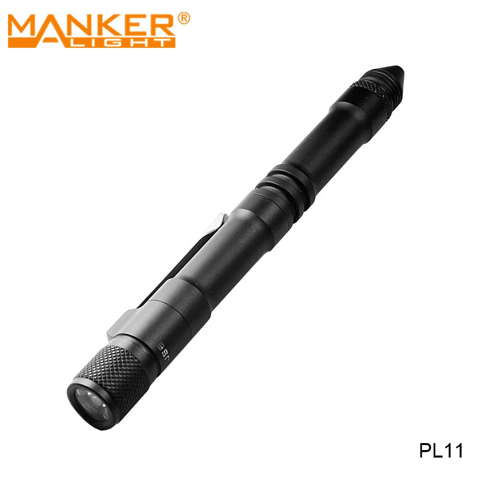 マンカーpl11護身用窓割りフラッシュライトusb充電式10180電池式ペンライト