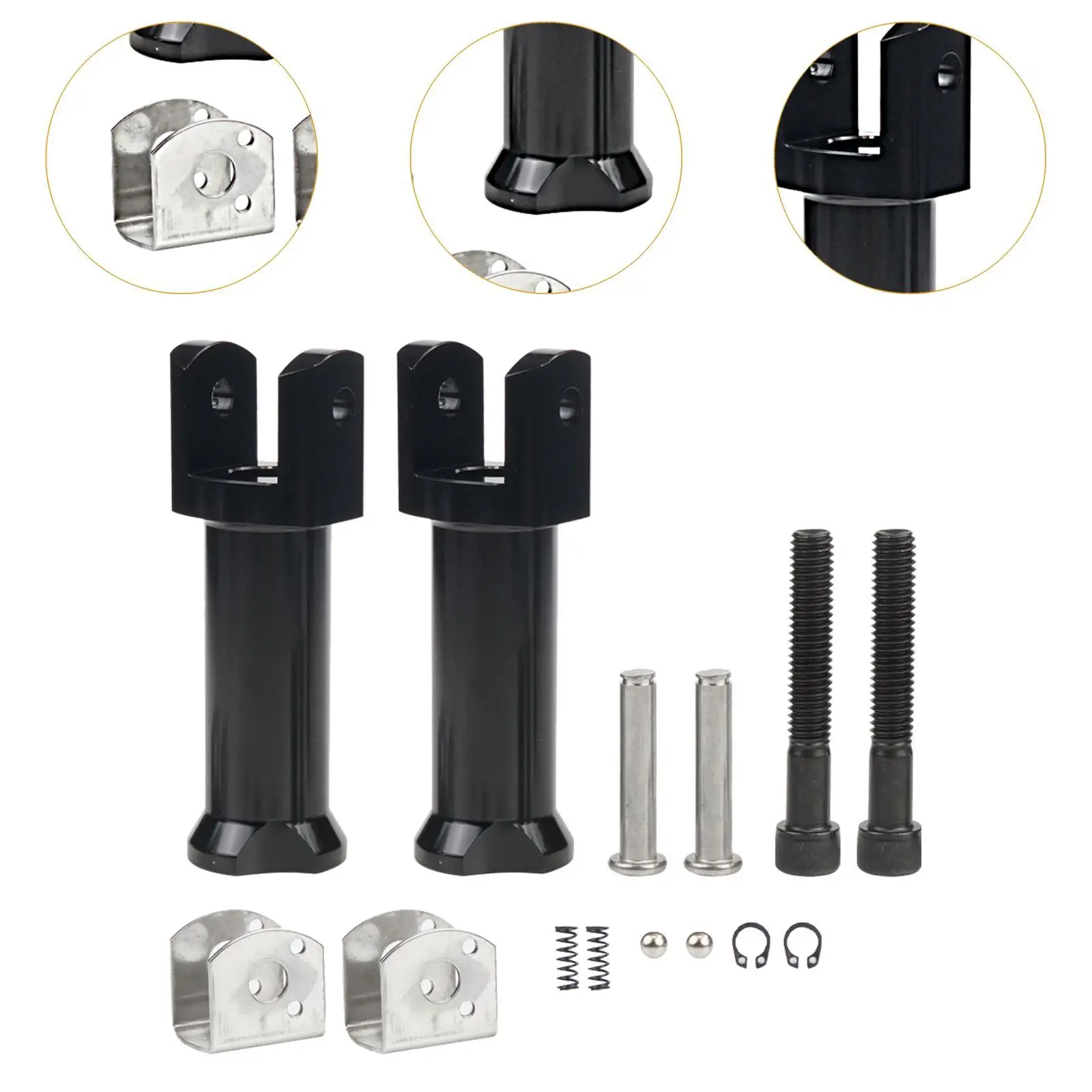 Passenger Footpeg Support Kit Direct Replaces Professional Spare Parts Easy to