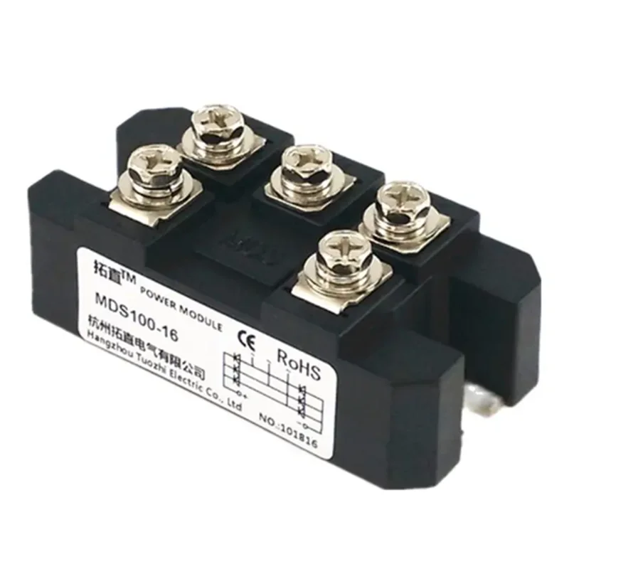 

MDS100A 150A 200A 250A 300A Three-phase Rectifier Bridge MDS100A1600V Bridge Rectifier