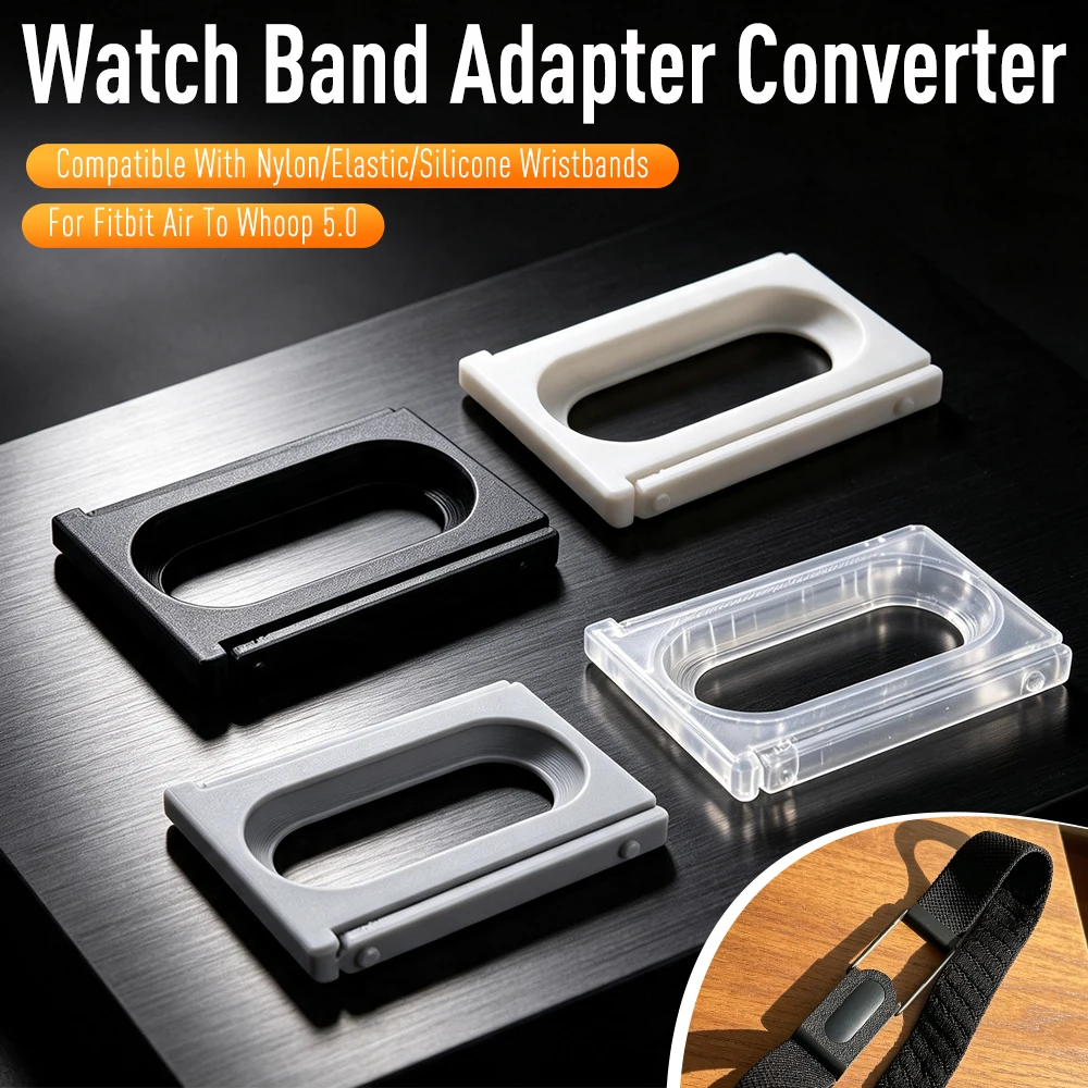 Band Adapter Bracket Frame For Fitbit Air To Whoop 5.0 Frame Modification Accessories Compatible with Nylon Sports Straps