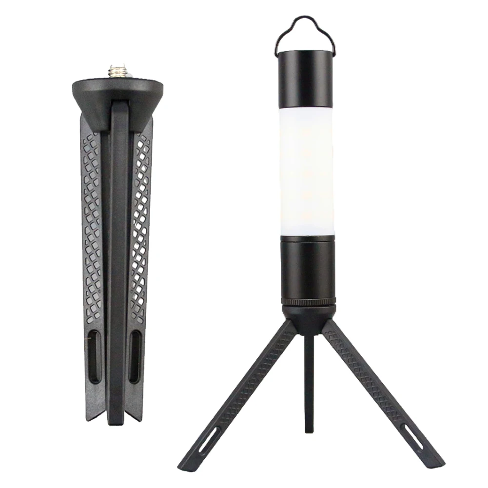 

Outdoor Camping Lantern Tripod Base With 1/4 Inch Screw Interface Lamp Floor Stand Holder For Camera Video Lights Lamps Tripods