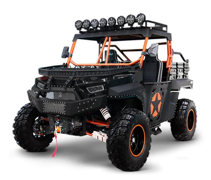 1000CC 80HP 4x4 UTV للبالغين، محرك الغاز المبرد السائل، CVTwith Hi/Lo التلقائي، فرامل القرص الهيدروليكي، EPS، لمسار الصيد في المزرعة