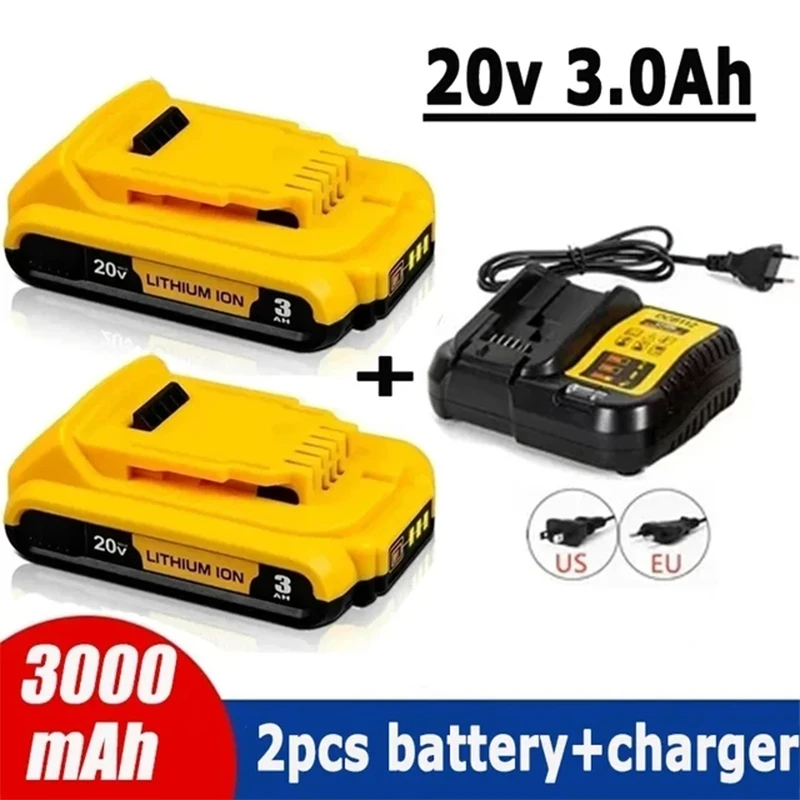 

DCB203 Li-ion Battery 18Volt 20V 3.0Ah For Dewalt Max Tools DCB205 DCB206 DCB204 DCB200 DCB182 DCB180 DCB230 DCD DCF DCG Series