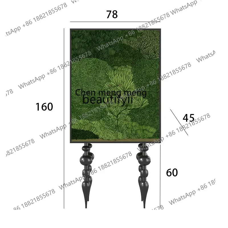 

new style American Niche Household Solid Wood Chest of Drawers Dining Room Storage Locker Room Bedroom Storage Cabinet Master Be