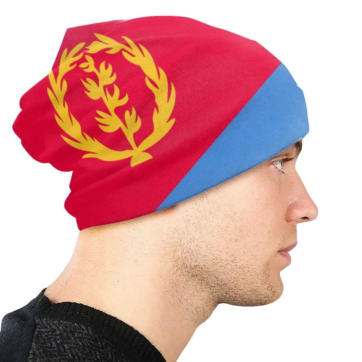 Eritrea Flag Skullies Beanies Caps Hip Hop Winter Warm Women Men Knit Hats Unisex Adult Bonnet Hats