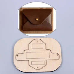 11x8cm namecard holder coin bag wallet wood cutting dies knife mold cutter