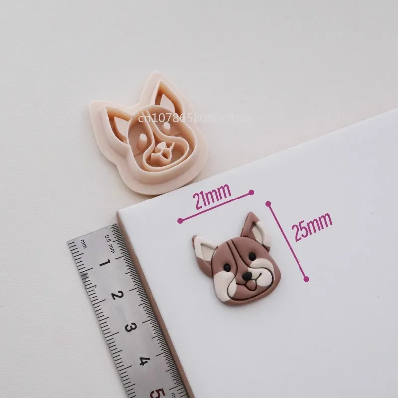 Cute Animal Dog Polymer Clay Cutters Cartoon Paw Dog Food Bone Poop Shaped Cutting Mold for Earring Jewelry Pendant Making Tools — zdjęcie 5