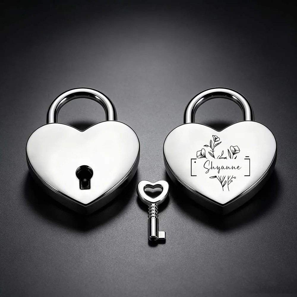 2pc customized love lock, customized lover's name, beautiful wishes, meaningful wishes, wish lock, wedding engagement padlock, t
