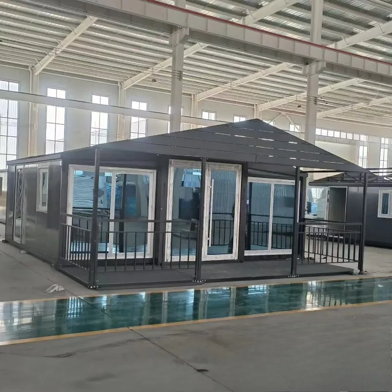 Yugong Brand Quick Install Foldable Expandable Container House Portable Prefab Home for Office Camp,Construction,Direct Sale