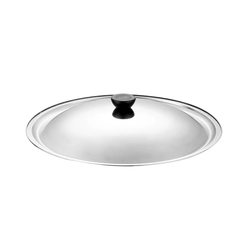 New Universal Pot Cover Stainless Steel Round Frying Pan Cover 18-32cm Anti-scalding Wok Pan Lid Kitchen Accessories