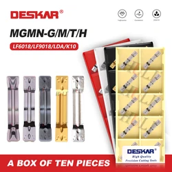 MGMN 150 200 300 400 500 600 - LF6018/LF9018/LDA/K10 DESKAR 100% Original MGMN Slotted Inserts Lathe High Quality Turning Blades