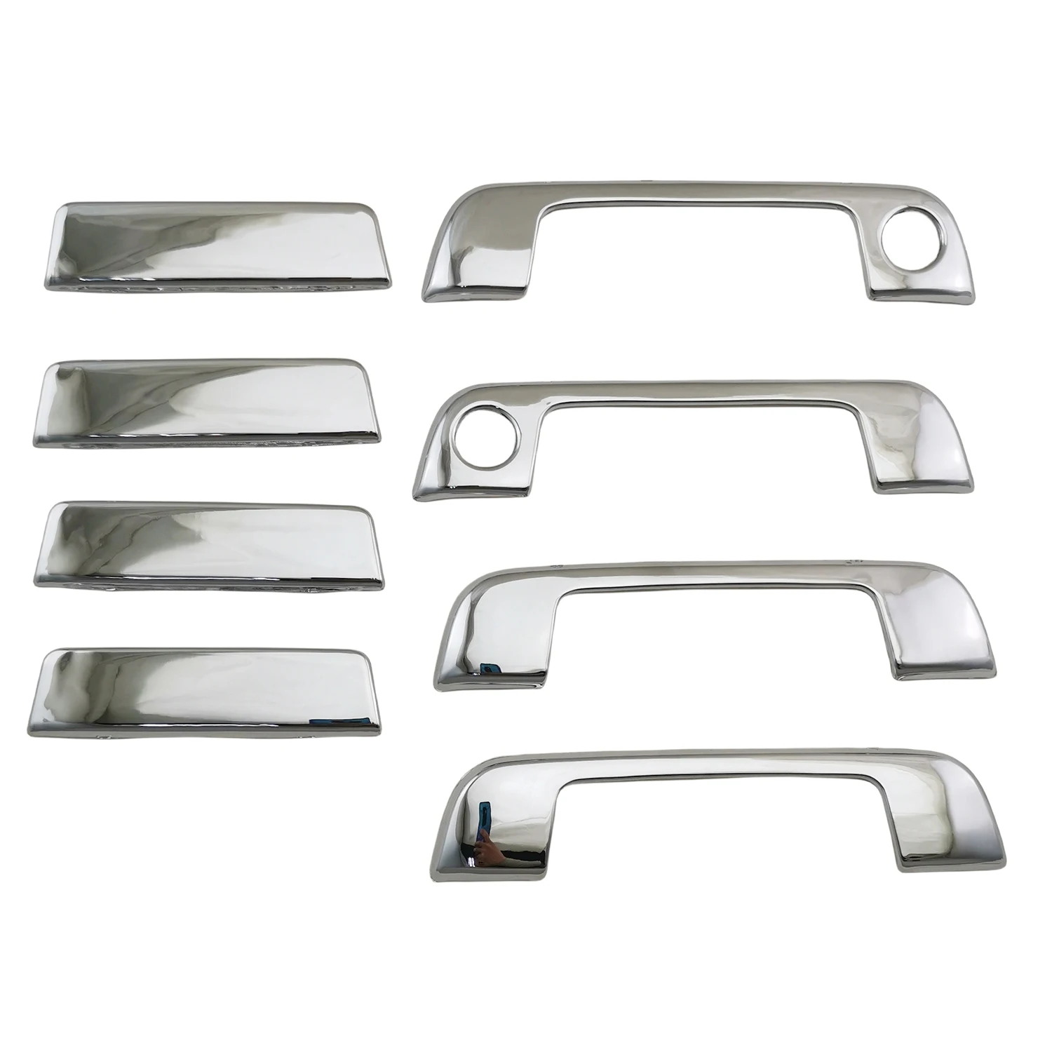 

New ABS Chrome Car Accessories For BMW 3 5 7 Series M3 M5 E36 E34 E32 Door Handle Bowl Covers Trim Car Stickers Paste Style