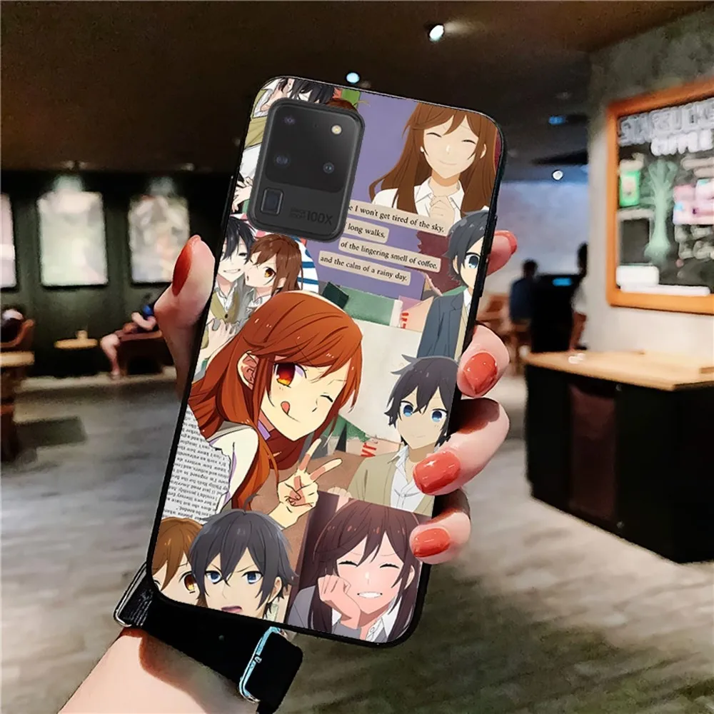 Fashion Anime Horimiya Phone Case For Samsung S 9 10 20 21 22 23 30 23plus lite Ultra FE S10lite Fundas