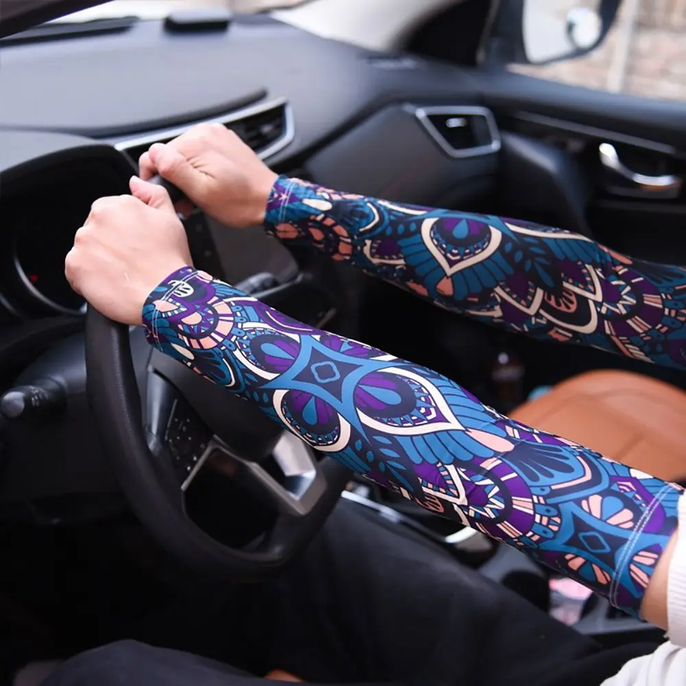 

High-quality Ice Silk Ice Sleeve Sunscreen Breathable Arm Sleeve Summer UV Protection Face Mask