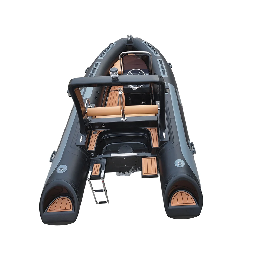 RIB-480F Hypalon Rigid Inflatable Boat Stable Hull Design for Offshore Cruising