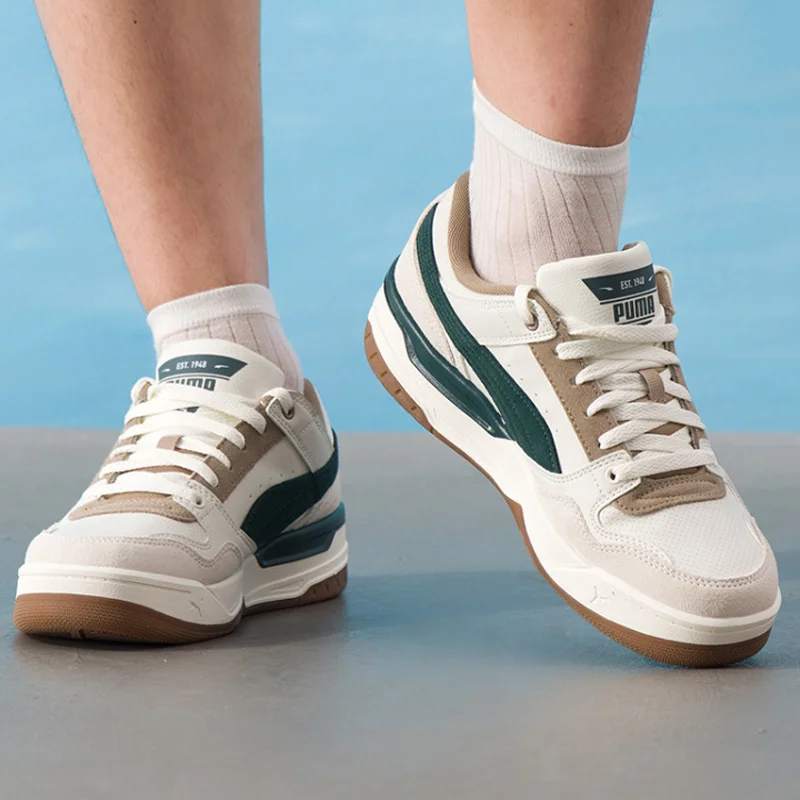 2026 Puma Unisex Summer New Rebound Retro Low-Top Skate Sneakers 400214-09