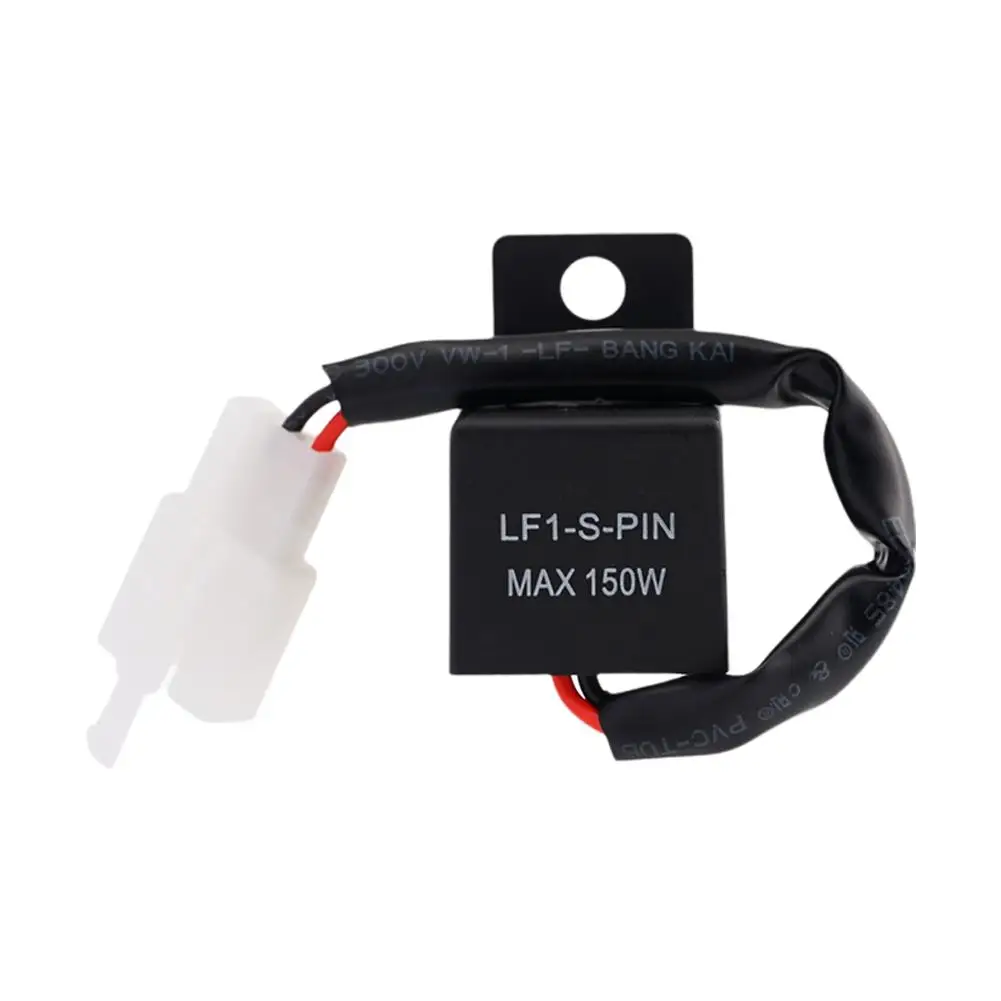 2PIN With Wire Sealing Adhesive Flasher Relay Motorcycle Turn Signal Flasher 12V LED Flasher Light Relay V3L5 image 4