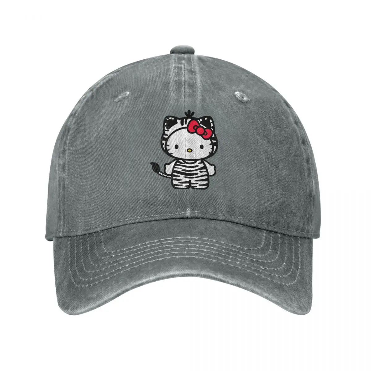 Pure Color Dad Hats Disney Cats Women's Hat Sun Visor Baseball Caps Hello Kitty Peaked Cap