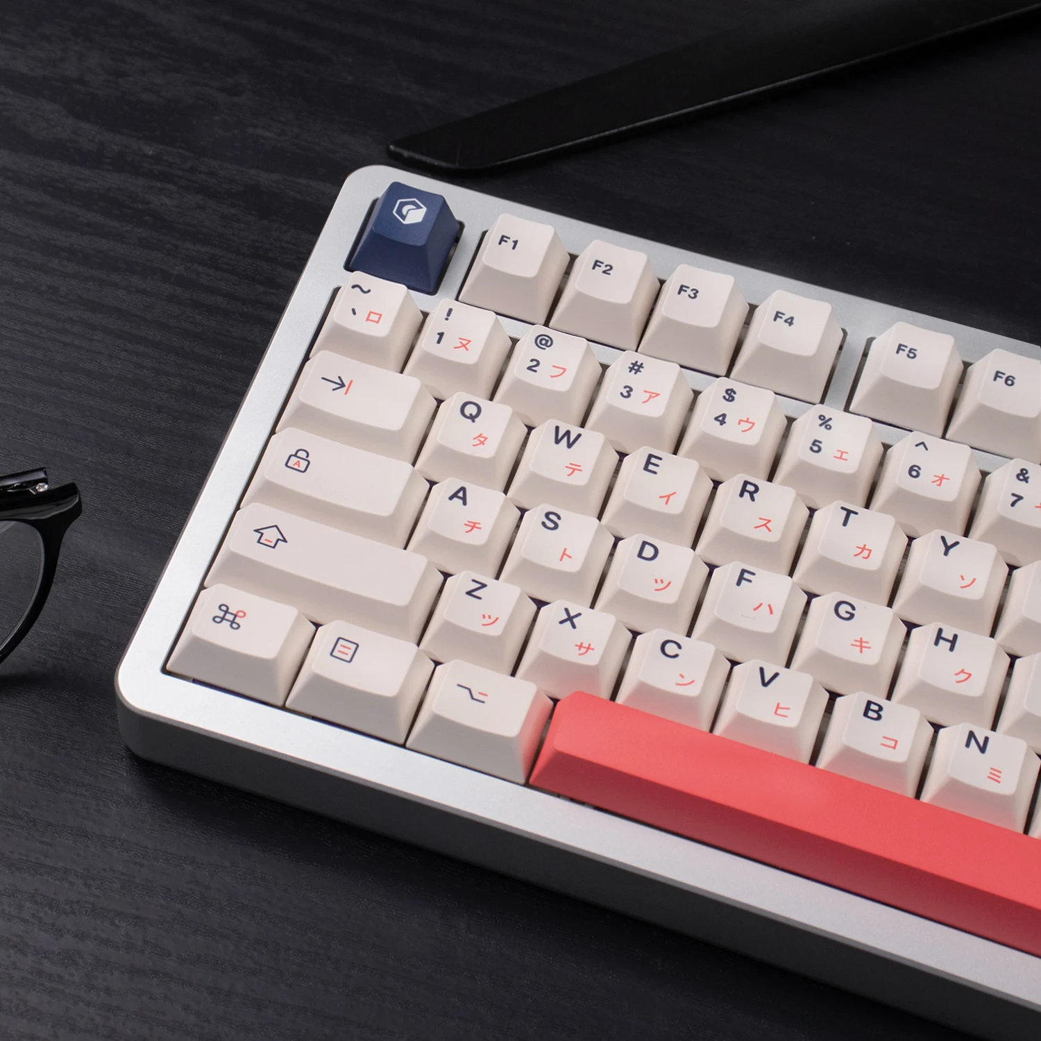 

148-клавишные порошково-синие японские колпачки для клавиш Cherry Profile PBT Keycap DYE-SUB, английские пользовательские колпачки для механической клавиатуры 61/64/87