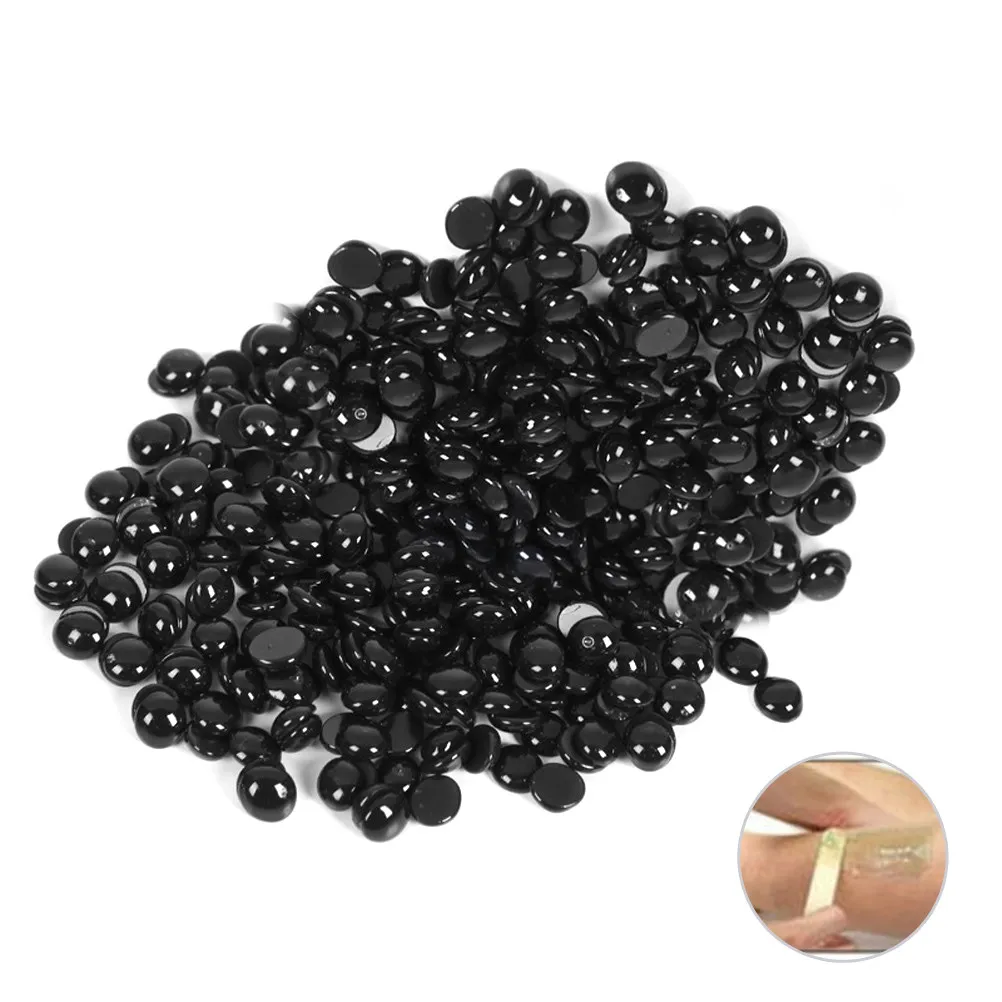 100G Painless Hair Removal Hard Wax Beans Depilatory Pearl for Face Body All Skin Types No Strips Easy Peel Off Premium Safe