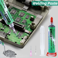 Sn42bi58 SMD Welding Paste 138℃ 183℃ 217℃ Low Temperature Lead-free Syringe No Clean Solder Paste For Iphone Repair Solder Paste