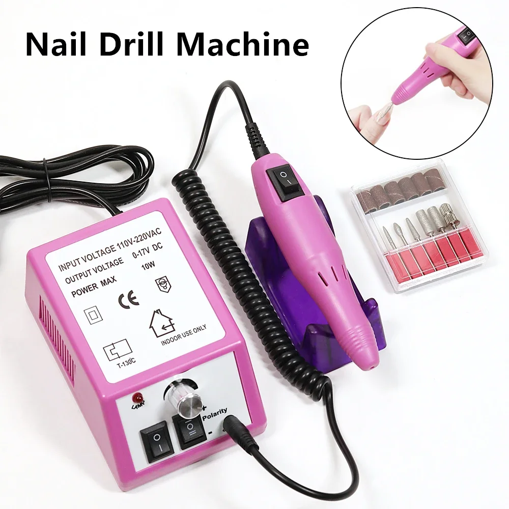 

LINMANDA Nail Drill Machine Electric Manicure Milling Cutter Kit For Gel Polish Professional Manicure Tool Salon Equipment Drill